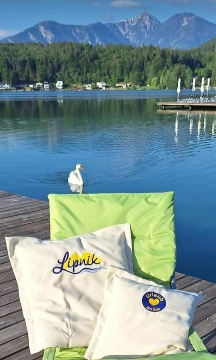 Ferienwohnungen Lipnik Am See Sankt Kanzian am Klopeiner See Bagian luar foto